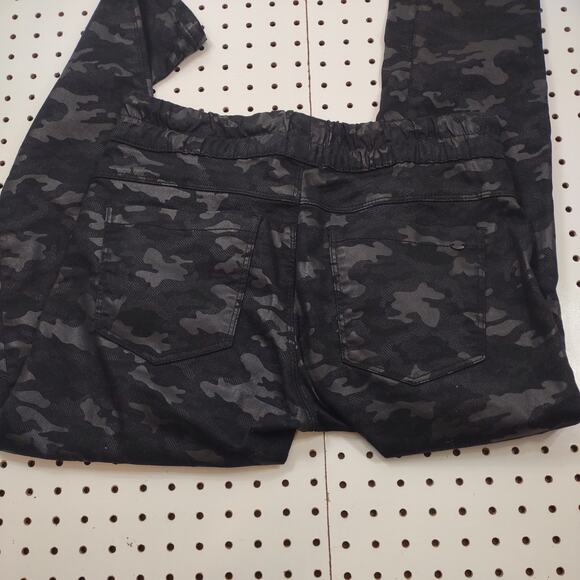 Bevy Flog Pants Women's 28 Camo Black Elastic Waist Stretch Shely Jogger - Picture 5 of 8
